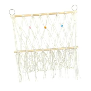 Imagem de DimyFew Organizador de Porta para Guardar Bichos de Pelúcia, Revistas, Livros, Banheiro, Brinquedo de Parede, Rede para Pendurar Na Sala de Estar, Nível 1