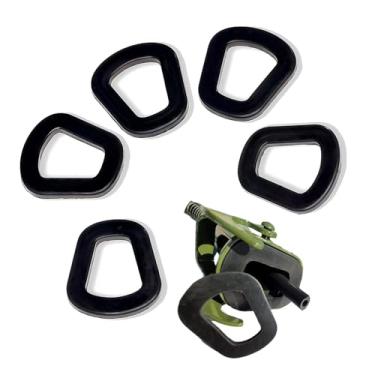 Imagem de Dogary 5 peças de juntas de lata de jerry para carro, vedação de borracha de tambor de óleo de 20 litros à prova de vazamento, à prova d'água, altamente resiliente, peças de reposição para vedação de