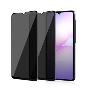 Imagem de MUCDE Pacote com 2 protetores de tela de privacidade para Samsung Galaxy A07 5G - vidro temperado antiespião com dureza 9H, antiarranhões e fácil instalação