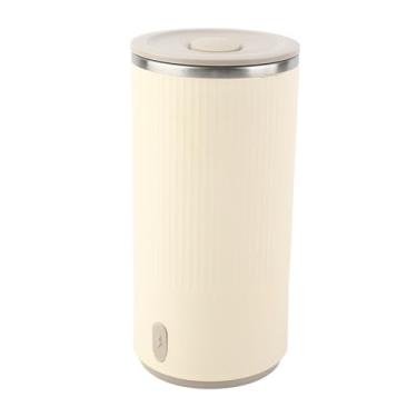 Imagem de Chaleira Elétrica de Viagem, Caldeira de água Quente Portátil de 400ML Com 4 Configurações de Temperatura, Aquecedor de água Recarregável Sem Fio de 6000mAh para chá, café,