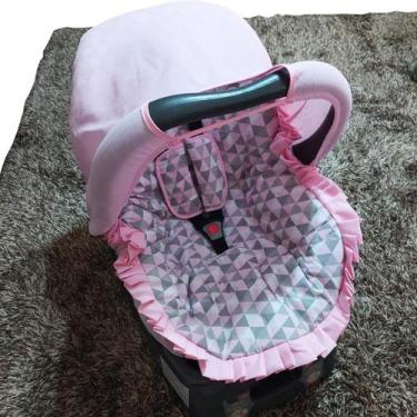 Imagem de Kit Capa de Bebê Conforto + Jogo Protetor de Cinto + Capota Solar - Mã