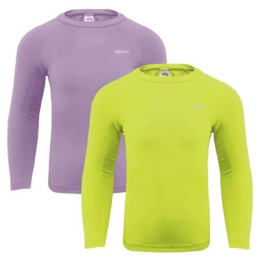 Imagem de Kit 2 Camisas Térmicas Selene Proteção UV50+ Infantl
