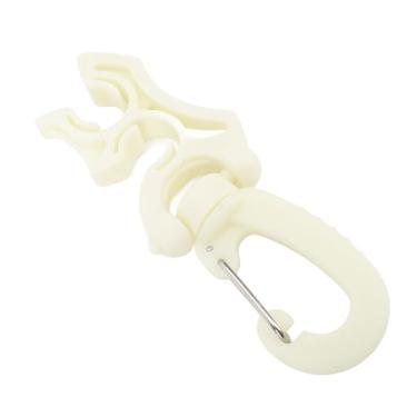 Imagem de SPYMINNPOO Clipe de Suporte de Mangueira de Mergulho PP para Equipamento de Mergulho, Clipe Regulador de Suporte de Mangueira BCD Duplo para Adultos de Com Snorkel, Proteção de Equipamento de