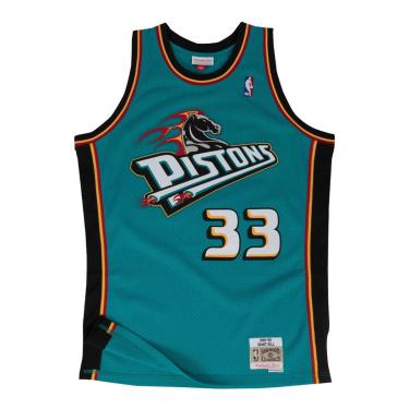 Imagem de Regata Mitchell & Ness Swingman Jersey Detroit Pistons Road 1998-99 Grant Hill Masculino-Masculino