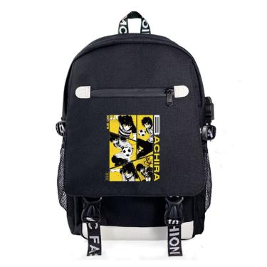 Imagem de Mochila Blues Locks Anime School Mochila para estudantes 32x14x46cm