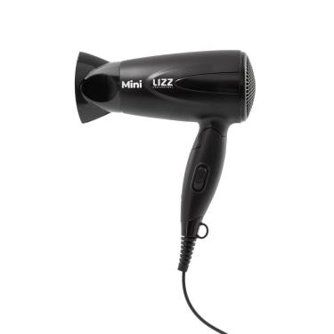 Imagem de Secador De Cabelo Lizz Mini Preto Bivolt 1200W
