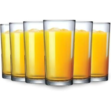 Imagem de Conjunto 6 Copos de Vidro Lake 300ml | Jogo de Copos Transparente Liso Resistente – Ideal para Água, Suco, Refrigerante e Uso Diário