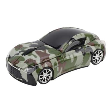 Imagem de Mouse sem fio, receptor USB, ergonômico, em formato de carro esportivo, 1600DPI mouse óptico para jogos com modo de hibernação automática, para PC, laptop, computador (verde)