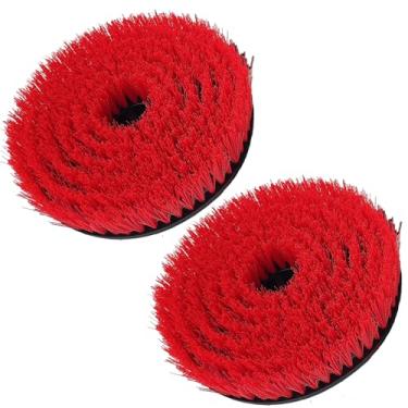 Imagem de Pacote com 2 cabeças de escova de esfregão a vapor de substituição atualizadas para esfregão a vapor Shark S8201 S8001 S7001 S7201 S7000 S7005 S7020 esfregão a vapor e esfregão tudo-em-um, escova de