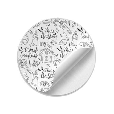 Imagem de Ladrilho Decorativo de Cerâmica Com Estampa Natalina e de Ano Novo