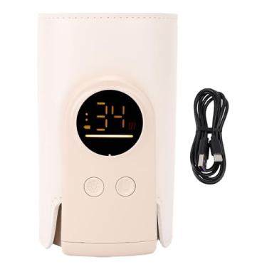 Imagem de Estink Aquecedor de Mamadeira Portátil, Aquecedor de Leite Portátil Recarregável Via USB Com Bateria de 8000mAh e Aquecimento Silencioso, para Alimentação Ao Ar Livre e Viagens