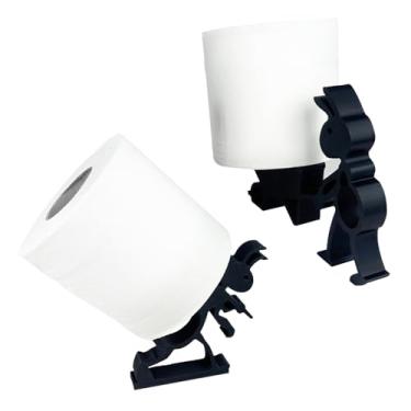 Imagem de 2 peças de suporte de papel higiênico em forma de formiga, dispensador de toalha de papel animal formigas organizador de banheiro para decoração de cozinha e banheiro