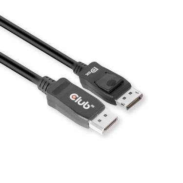 Imagem de Cabo Club3D DP DisplayPort para DisplayPort 1.4/Hbr3, 8K, 60Hz, 2 m, preto