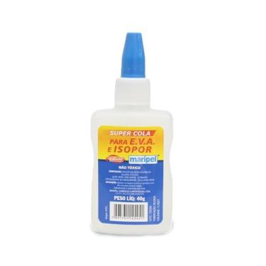Imagem de Cola para Isopor, Maripel 4540, Multicor, 40 g, Pacote de 12