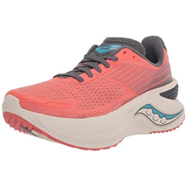 Imagem de Saucony Tênis de corrida feminino Endorphin Shift 3, Coral/sombra, 10