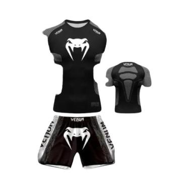 Imagem de Conjunto De Shorts Esportivos De Manga Curta Para Homens E Mulheres UF