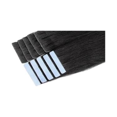 Imagem de Extensões De Cabelo Invisíveis Com Fita Adesiva, Cabelo Humano, Extens