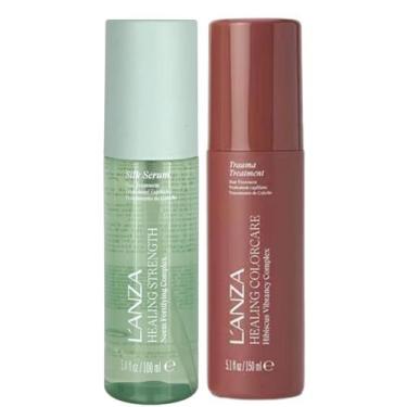 Imagem de Kit LAnza Sérum Neem Plant Silk Strength/ Trauma Creme 150ml