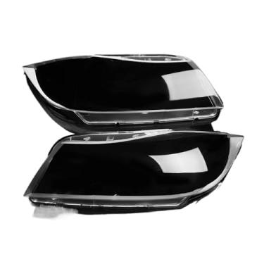 Imagem de Tampa da lente do farol dianteiro esquerdo e direito, compatível com bmw 3 séries e90 e91 2006-2012, facelift, transparente, cobertura da lâmpada(Pair)