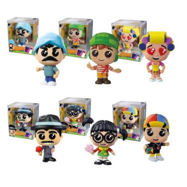 Imagem de COMP Kit Fandom Box Turma do Chaves Boneco Miniatura Colecionável 16cm