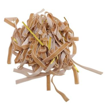 Imagem de Dioche Fita Bowknot Garland Grinalda Decoração Elegante Festiva Laços para Embrulho de Presente Arranjos de Flores Bolsa Acessórios Material Conjunto de 24 Unidades (Castanho claro)