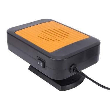 Imagem de Jiawu Ventilador Compacto da Porta do Isqueiro do Charuto Calefator Carro, Calefator de Degelo Versátil para Suvs e Caminhões Cobre 200w 1 Peça