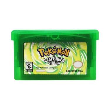 Imagem de Pokemon Emerald FireRed Leafgreen Ruby Sapphire 5 Versões Jogo GBA Em 