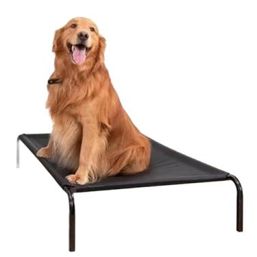 Imagem de Cama Pet Elevada Caminha Suspensa Estrutura Resistente Cães e Gatos Higiênica Refrescante