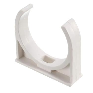 Imagem de Boxonly Grampos para tubos de água de PVC de 50 mm, adequados para bandejas de TV OD de 50 mm/1,97 polegadas, tubulação, suporte de mangueira, tubo Pex, 20 peças