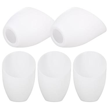 Imagem de 5 Unidades Abajur Ferradura Angular Capa De Luz De Teto Sombra De Arandela Sombra De Lâmpada De Substituição Cortinas Vermelhas Berway Área De Trabalho Candeeiro De Pé Pp Branco