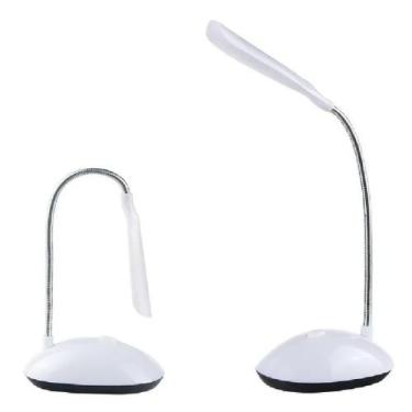 Imagem de Luminária de Mesa Led 360 Luz à Pilhas - Inter, Branco