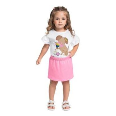 Imagem de Conjunto Blusa Short-Saia Bee Loop-Feminino