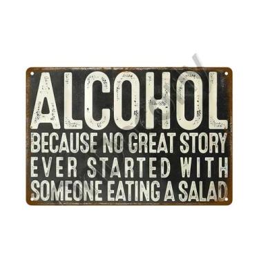 Imagem de Placa De Metal Vintage Para Bar, Pub, Clube, Caverna Do Homem, Arte De