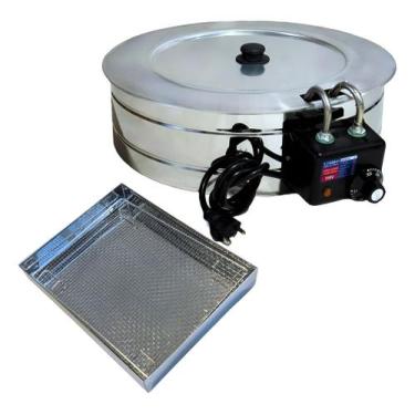 Imagem de Fritadeira Elétrica Tacho Inox 7l Com Escorredor M E Tampa - Casinha I