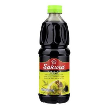 Imagem de Molho de Soja Light Sakura Shoyu 500ml suave