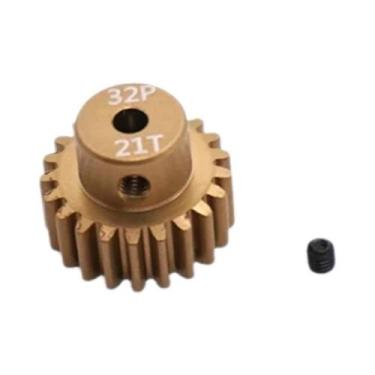 Imagem de Engrenagem De Alumínio 1/10 Para Carro RC Traxxas 3.175mm Metal Para M