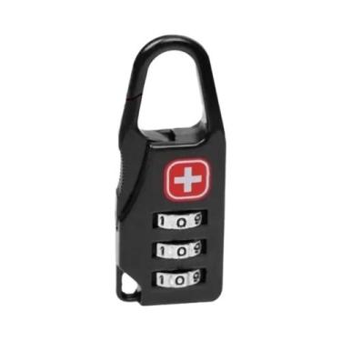 Imagem de Cadeado Portátil De Liga Metálica Para Bagagem, Mochila, Bolsa, Viagem