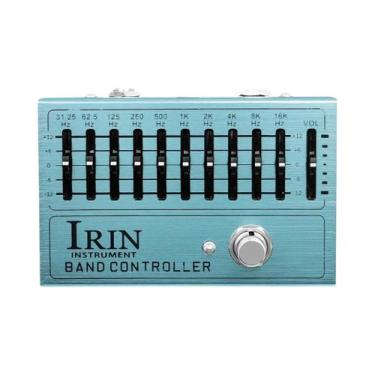 Imagem de Equalizador De 10 Bandas IRIN AN-40 Pedal De Efeitos Para Guitarra Elé