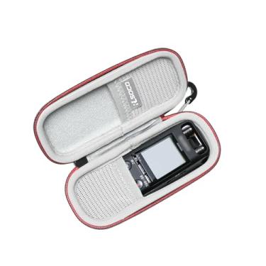 Imagem de RLSOCO Estojo de transporte para gravador de voz digital Sony ICD-PX370/UX570/PX240/PX312/PX333/TX650/PX470/TX660/PCMD10 (apenas capa)