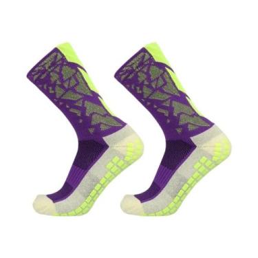 Imagem de Meias De Futebol Antiderrapantes Com Grip De Silicone 1 Par - GIOIO, 6