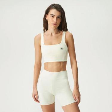 Imagem de Top Fila Touch Gym Feminino Creme, G