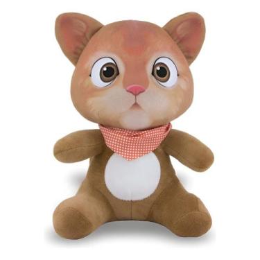 Imagem de Gatinho De Pelúcia Plush 27cm Lindo Decoração Antialérgico - Toybrink,