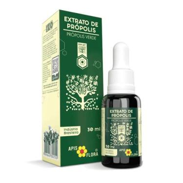 Imagem de Extrato de Propolis Verde 11 30 mls Apis Flora Própolis