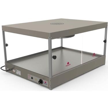 Imagem de Aquecedor De Louças E Talheres Progás Elétrico Com Capacidade De 150 Pratos Pel-151 G2 P34909 220V