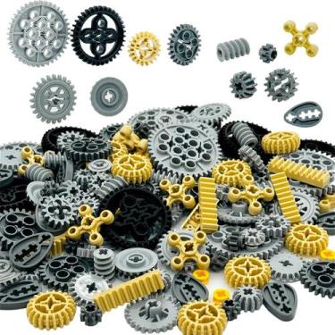 Imagem de Kit de blocos de construção Miutrue Gears Wheels 120 peças