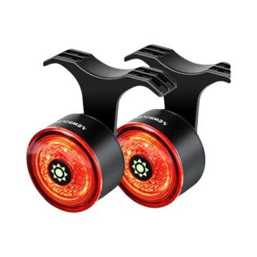 Imagem de Lanterna Traseira Inteligente NEWBOLER À Prova d'Água, Recarregável vi