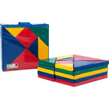 Imagem de Jogo do Tangram Gigante - LDM Brinquedos