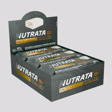 Imagem de Barra de Proteína Nutrata Bacio Di Latte - 12 unidades - Nutrata Suple