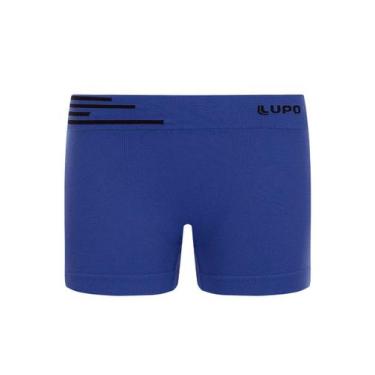 Imagem de Cueca Infantil Boxer Lupinho 132-002, Azul, P