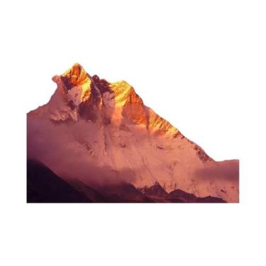 Imagem de Pôster Artístico Do Monte Everest, Pintura Panorâmica Em Lona Para Dec
